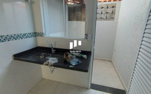 Imagem 7 de 15 de Casa Em Condomínio Nova No Caiçara Em Praia Grande Sp.