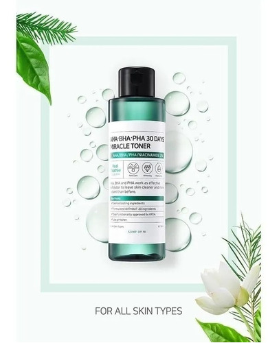 Aha Bha Pha 30 Days Miracle Toner Exfoliante Y Limpiador