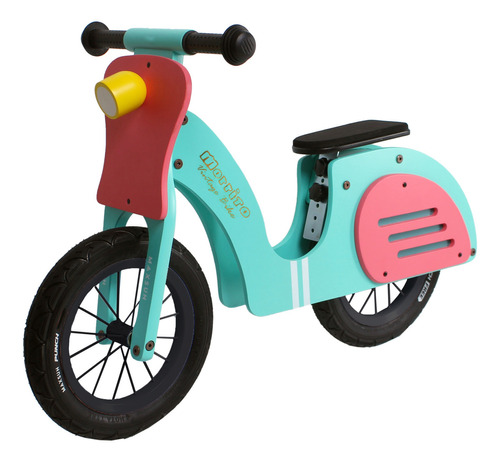 Bicicleta Vespa Para Niños Vintaje Bike Color Agua Tamaño Del Cuadro Xs