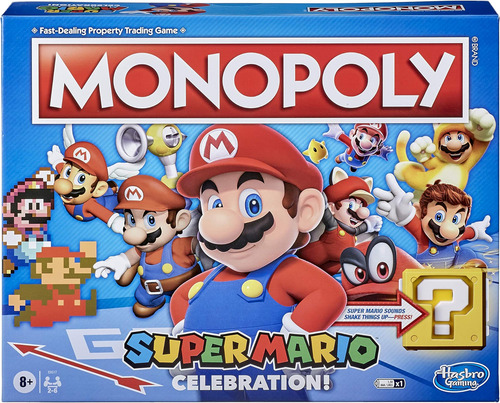 Monopoly Super Mario Celebration Edition Juego De Mesa Para