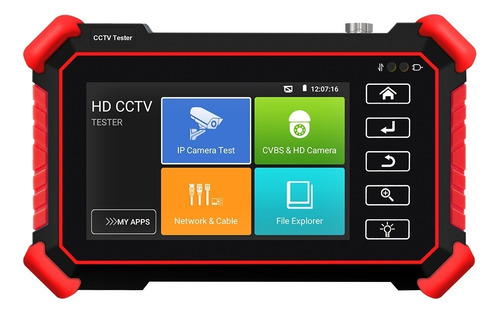 Probador De Cámara Ip 4k, 8mp, Cctv, Iptv, 4 Pulgadas, Mini