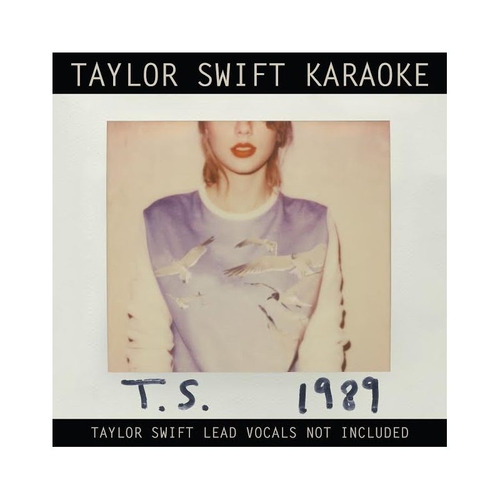 Swift Taylor 1989 Karaoke Backing Tracks Cd + Dvd Nuevo
