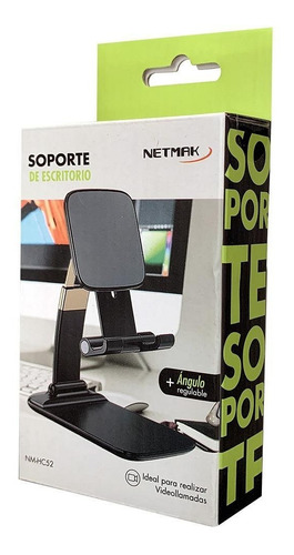 Imagen 3 de 5 de Netmak Soporte Celular/tablet Escritorio Hc52