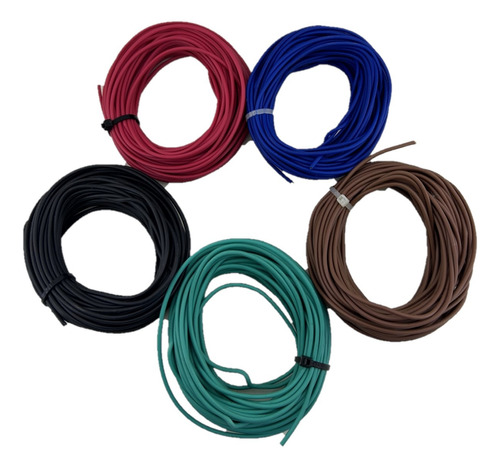 Cable Unipolar 0.50mm X 10 Metros - Color A Elección