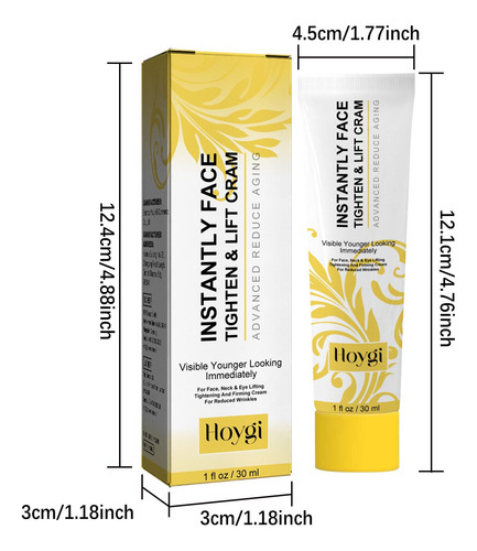 P Face Lift Cream Crema Antiarrugas Para Rostro Instant Skin