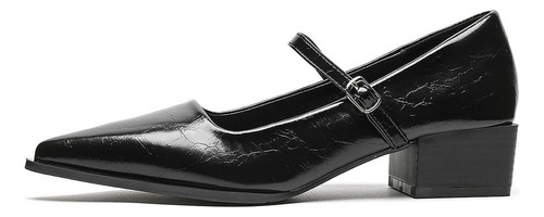 Zapatos De Vestir Para Mujer Con Tacón Bajo Y Punta Fina