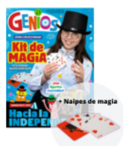 Revista Genios Kit De Magia Número 3 (n°1370)