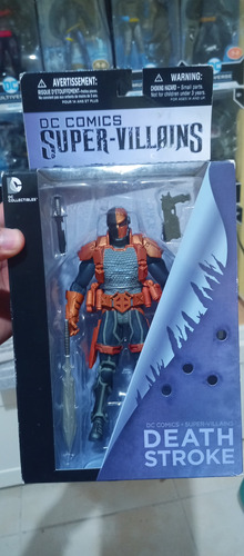 Deathstroke Mcfarlane Dc Villanos Sellado Colección (Usado)