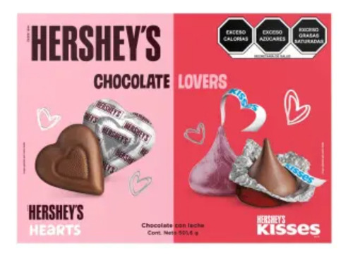 Hersheys Hearts & Kisses Chocolate Lover 501.6 G