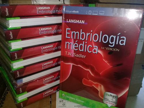 Envío Gratis. Langman. Embriología Médica 14ed Original