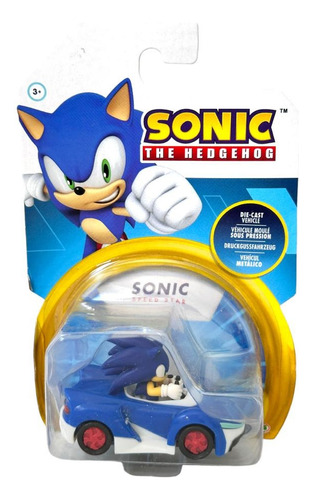 Sonic The Hedgehog 2.5 - Cart Racer Sonic Color Azul