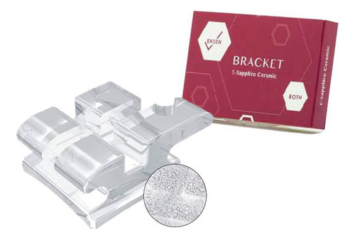 Brackets Estético Zafiro Imd Roth Mbt Odontologia Ortodoncia