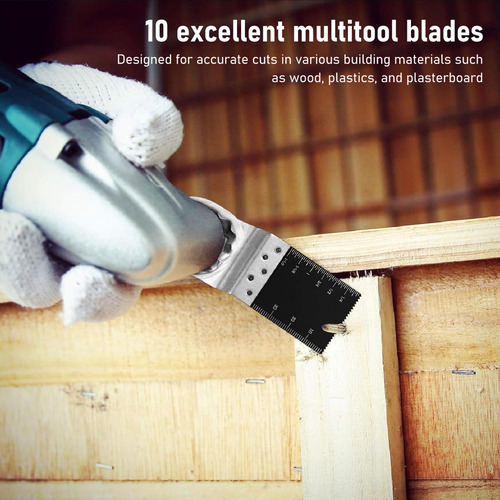 Hojas De Sierra Oscilantes 10 Piezas For Bosch Fein Makita