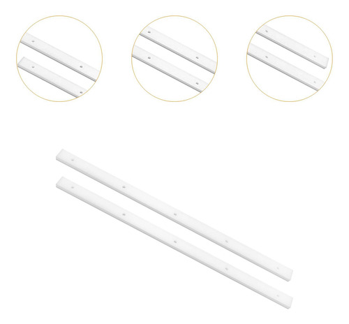2 Rieles Deslizantes De Corte Transversal Compatible Con