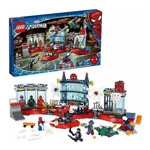 Lego Marvel Spider-man Attack On The Spider Lair 76175 