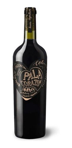 Pala Corazón Malbec Gualtallary Caja X 4 Niven Wines Envíos