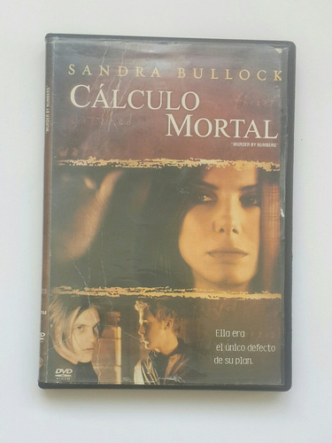 Calculo Mortal - Sandra Bullock - Dvd Original - Germanes