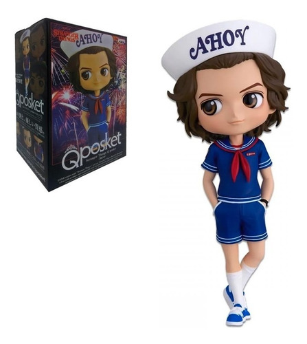 Figura Stranger Things Steve Q Posket Banpresto Original M4e