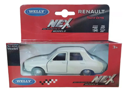 Auto Welly 1:36 Renault 12 Pull Back Original