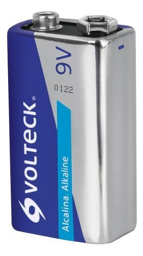 Pila 9v Volteck Alcalina 46319 Rectangular