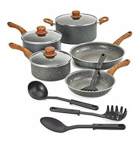 Imagen 1 de 7 de Bella - Juego De Utensilios De Cocina Antiadherentes (12 Pie
