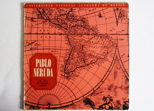 Pablo Neruda - Coleccion Voz Viva De America Latina - Lp 