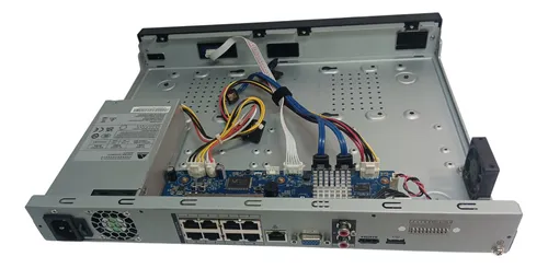 Nvr 8 Canales 4k Dahua Nvr4208-8p-4ks2/l 8 Puertos Poe (Usado)