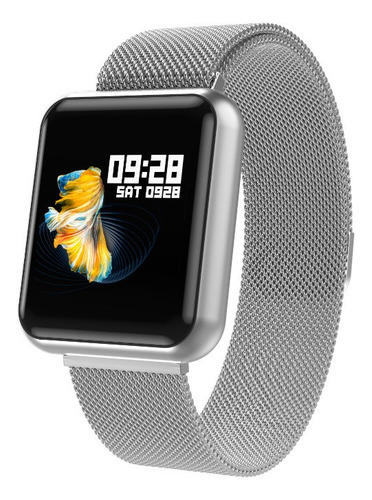 Reloj Metalico Inteligente Smartwatch Y Deportivo