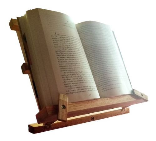 Imagen 4 de 7 de Atril Para Lectura Soporte Para Libros Madera Maciza