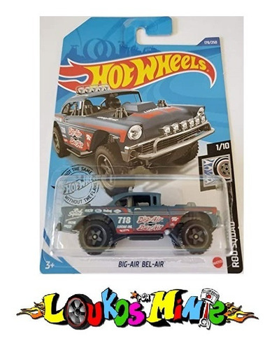 Hot Wheels Rod Squad Big Air Bel Air 179/250 Lacrado 