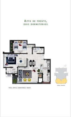 Imagem 29 de 30 de Apartamento Com 1 Dormitório À Venda, 49 M² Por R$ 608.251 - Praia Grande - Torres/rs - Ap2476