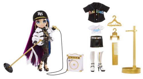Muñeca Rainbow High Lyric Lucas Rockstar Con Accesorios