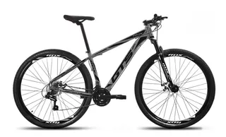 Bicicleta Aro 29 Gts Alumunio Rdx 21v Câmbio Shimano A Disco Cor Cinza/preto Tamanho Do Quadro 19