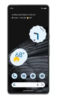 Google Pixel 7 Pro 12gb Ram 128gb 5g Smartphone Google Tensor G2 Negro 4614mah Batería Grande