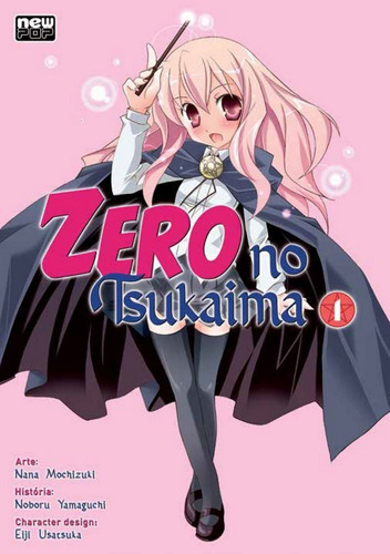 Zero No Tsukaima 1! Mangá Newpop! Novo E Lacrado!