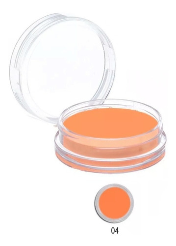 Tonalizador Correctivo Pote Mila Tono 04 - Naranja