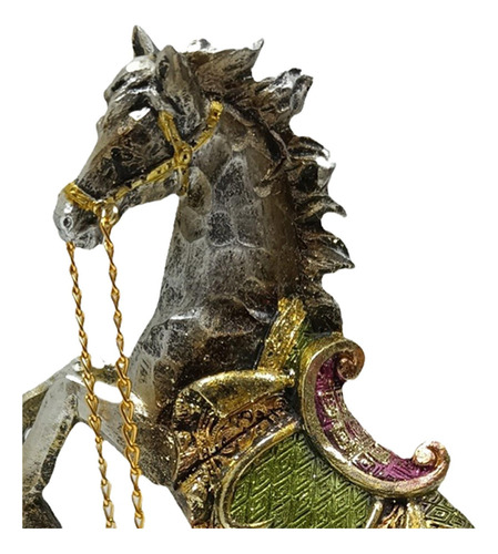 Nn Estátua De Resina, Estatueta De Cavalo Em Pé, Móveis,