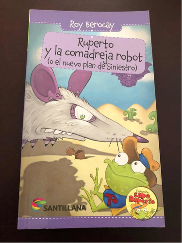 Libro Ruperto Y La Comadreja Robot - Excelente Estado