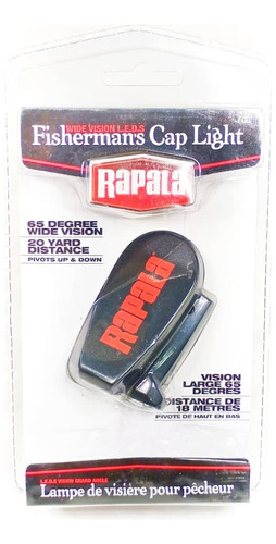 Linterna Rapala Para Gorra 3 Leds 20 Lumens