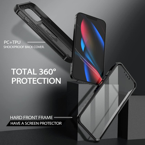 Cell Phone Cases Dexnor iPhone 13 Pro Black