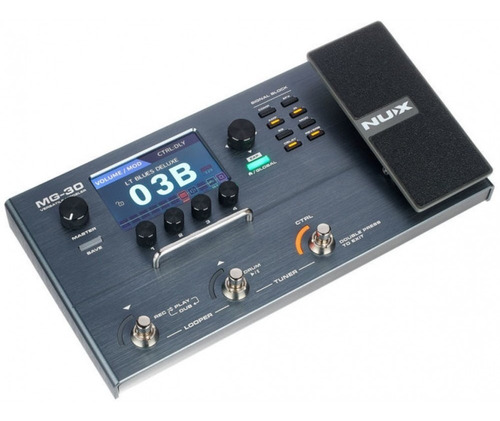 Imagen 4 de 9 de Pedalera Nux Mg 30 Multiefecto Guitarra