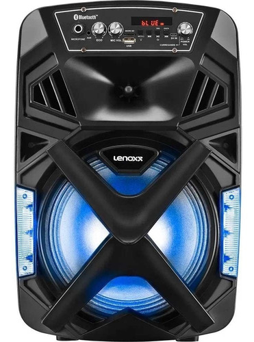 Caixa Amplificada Lenoxx Recarregável Bluetooth 150w Ca101