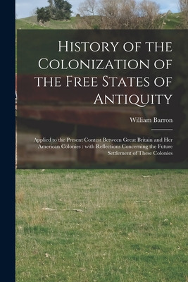 Libro History Of The Colonization Of The Free States Of A...