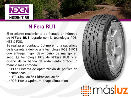 Par Llantas N Fera Ru1 Nexen 235/50r18 V101