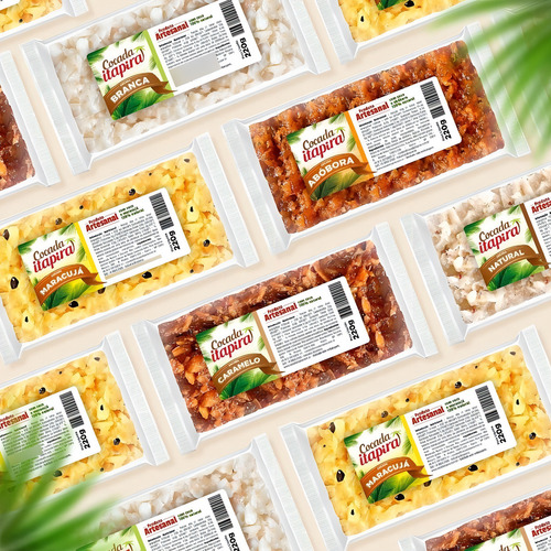Cocada Itapira 220g - Produto Artesanal Caramelo