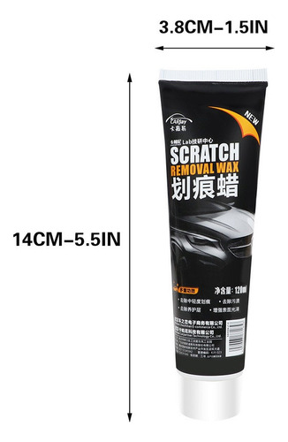 Car Scratch Wax Repair, Conjunto De 5 Peças De Cera Para Pin