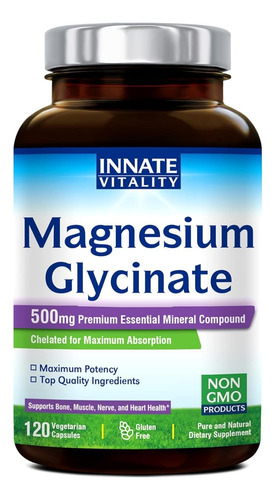 Glicinato De Magnesio 500mg