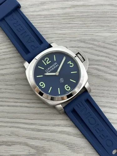 Relógio Panerai Luminor Azul Goma Sport | Parcelamento sem juros