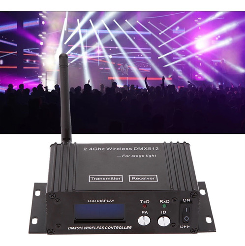Controlador Inalámbrico Dmx 2,4g 512, Transmisor, Receptor,
