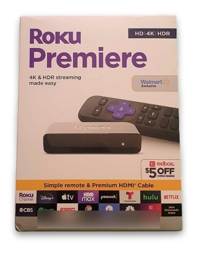 Streaming Roku Premier 4k Hdr Control Remoto 60 Fps 